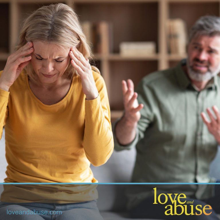 The language patterns of the abusive person